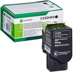 Lexmark C232HK0, juoda kaina ir informacija | Kasetės lazeriniams spausdintuvams | pigu.lt