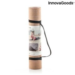 InnovaGoods Jumat Jute Yoga Mat kaina ir informacija | Kilimėliai sportui | pigu.lt