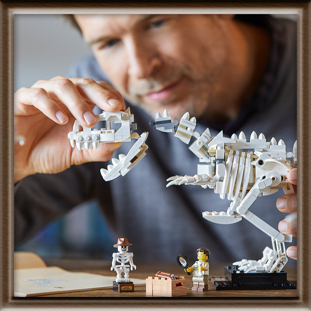 21320 LEGO® Ideas Dinozaurų fosilijos kaina ir informacija | Konstruktoriai ir kaladėlės | pigu.lt