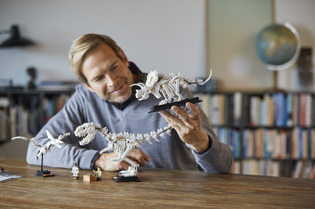21320 LEGO® Ideas Dinozaurų fosilijos kaina ir informacija | Konstruktoriai ir kaladėlės | pigu.lt