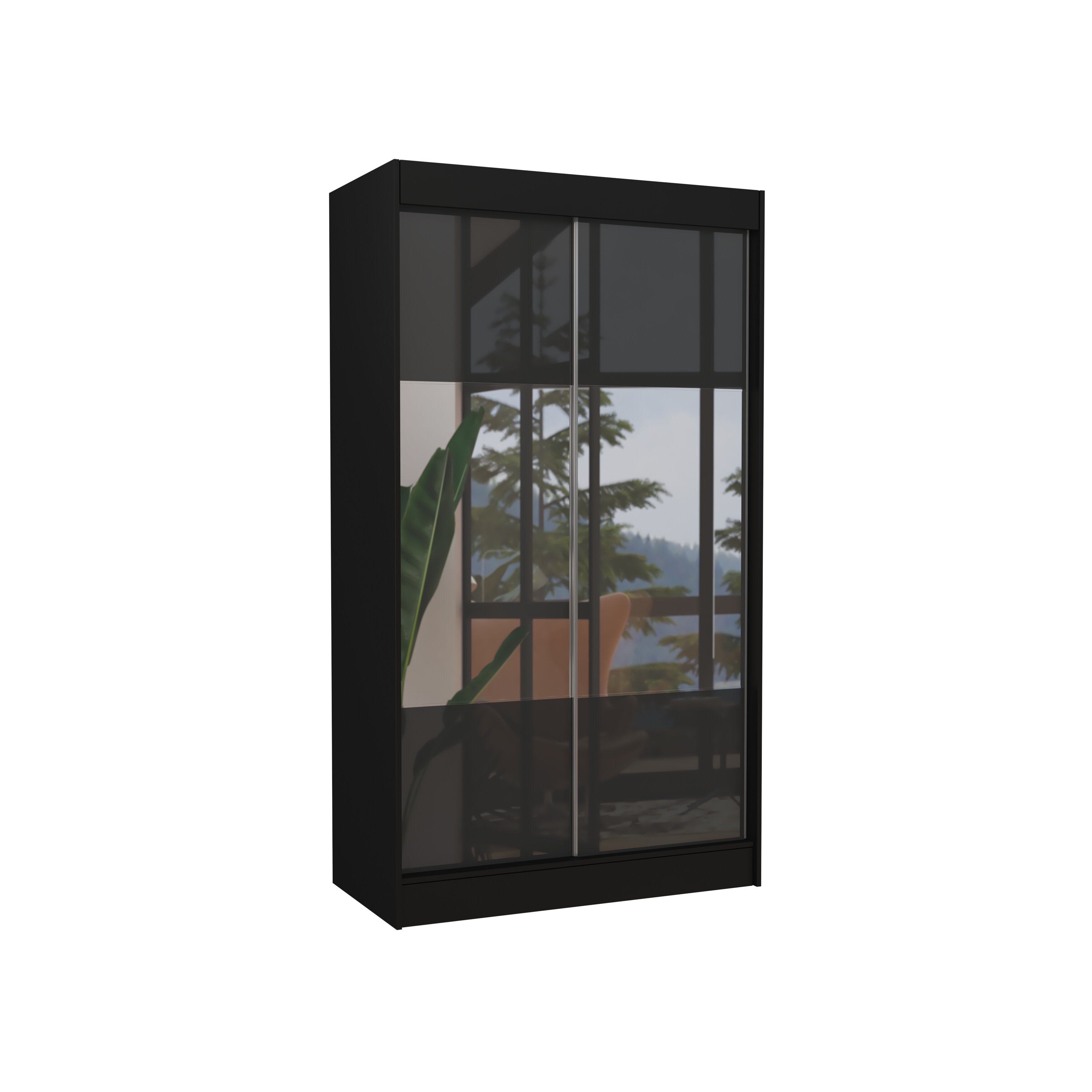 Spinta Adrk Furniture Tamos 120 cm, juoda