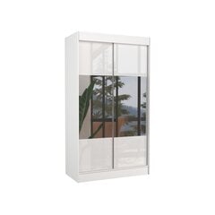 Шкаф Adrk Furniture Tamos 120 см, белый цена и информация | Шкафы | pigu.lt