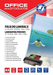 Laminavimo folija A4 2x80mic, 100 lapų kaina ir informacija | Office Products Vaikams ir kūdikiams | pigu.lt