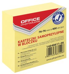 Lipnūs lapeliai Office Products, 400 vnt kaina ir informacija | Sąsiuviniai ir popieriaus prekės | pigu.lt