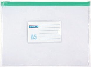 Папка-конверт на молнии А5 цена и информация | Kanceliarinės prekės | pigu.lt