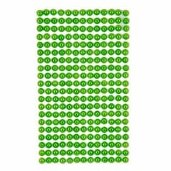 Самоклеющийся декоративный жемчуг 6 мм, 260 шт. зеленый цена и информация | Принадлежности для изготовления украшений, бисероплетения | pigu.lt