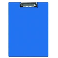 Двойная папка - планшет, A5 с зажимом, синяя цена и информация | Канцелярские товары | pigu.lt