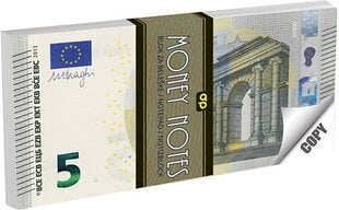 Bloknotas 5 EURO, 70 lapų kaina ir informacija | Sąsiuviniai ir popieriaus prekės | pigu.lt