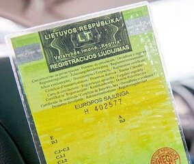 Automobilio registracijos liudijimo įmautė kaina ir informacija | Kanceliarinės prekės | pigu.lt