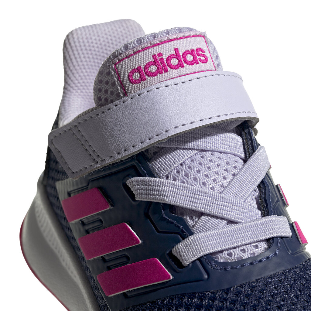 Sportiniai batai mergaitėms Adidas Runfalcon I Pink, mėlyna kaina ir informacija | Sportiniai batai vaikams | pigu.lt