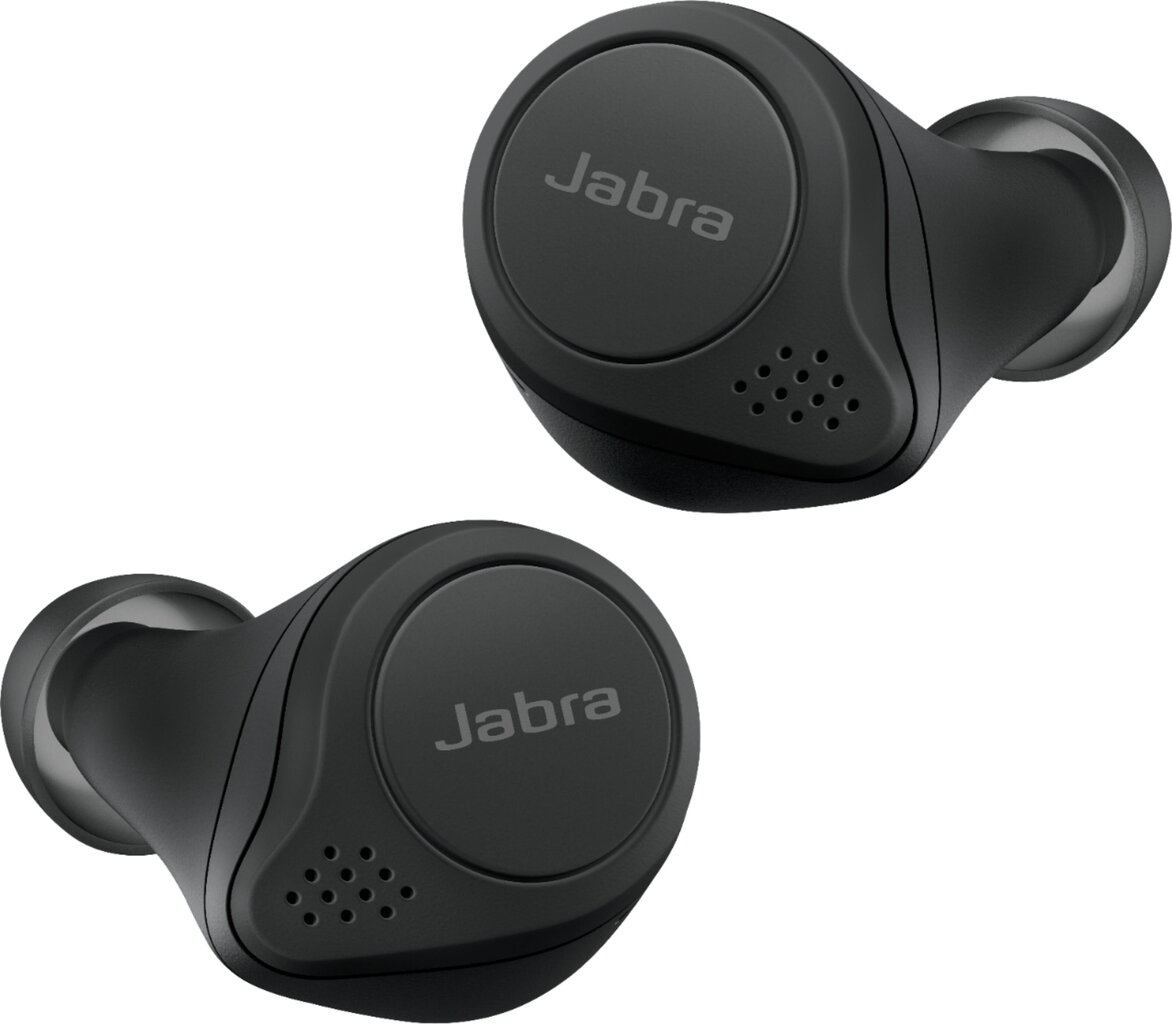 Jabra Elite 75t Black цена и информация | Ausinės | pigu.lt