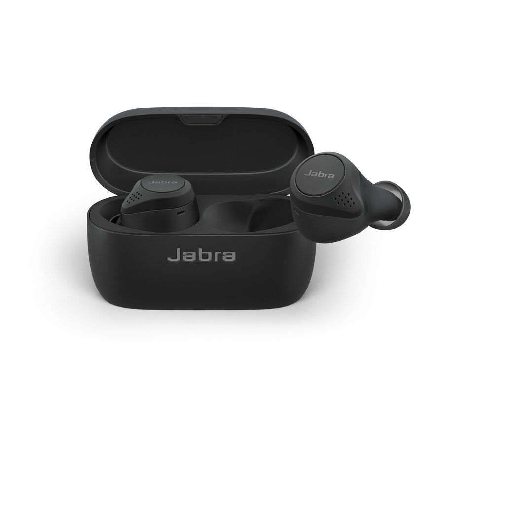 Jabra Elite 75t Black цена и информация | Ausinės | pigu.lt