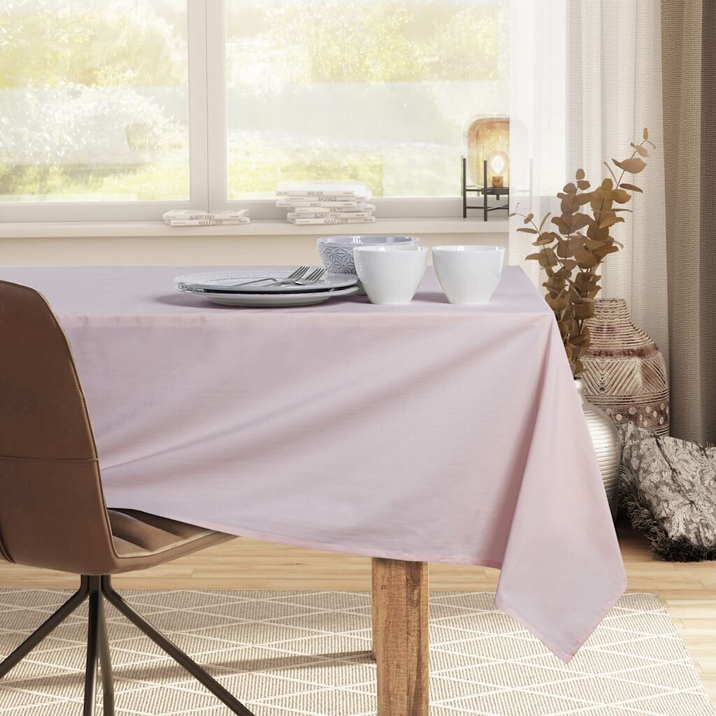 DecoKing staltiesės ir stalo takelio komplektas Pure kaina ir informacija | Staltiesės, servetėlės | pigu.lt