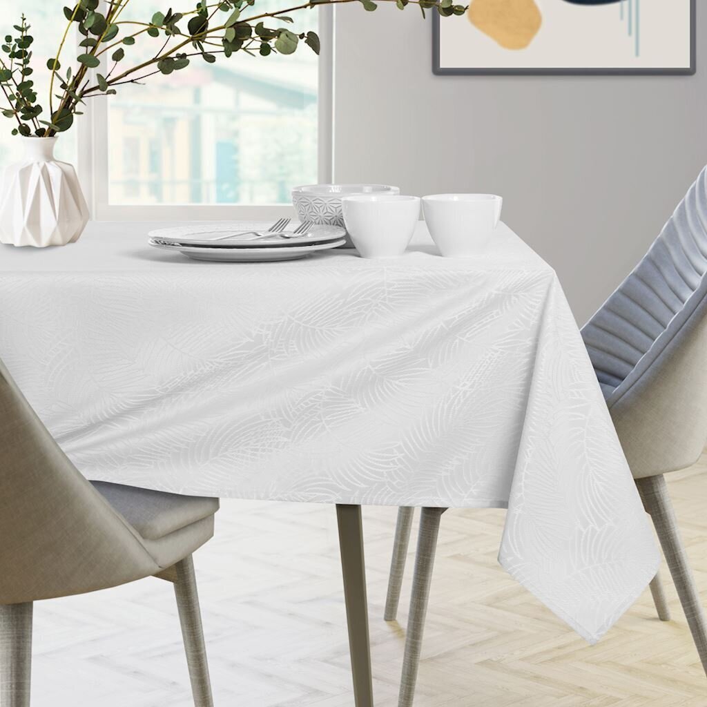 Amelia Home dėmėms atsparios staltiesės ir stalo takelio komplektas Gaia, 115x250 cm ir 35x250 cm kaina ir informacija | Staltiesės, servetėlės | pigu.lt