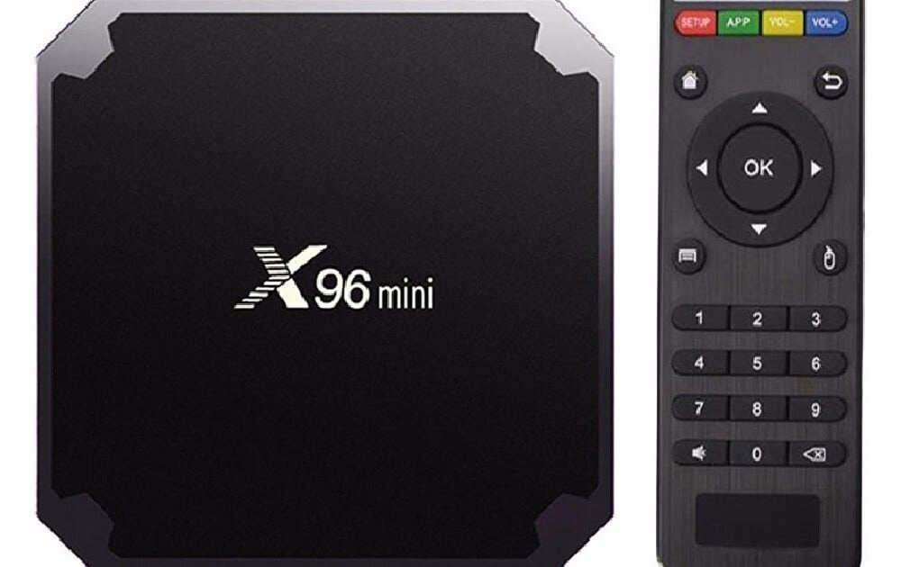 Мультимедийный проигрыватель Мультимедийный проигрыватель X96mini TV Box  Android-1GB-8GB-ROM-Miracast цена | pigu.lt