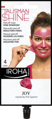 Veido kaukė Iroha Talisman Collection Peel-off Mask Pink Pore Minimizer, 4 kartams kaina ir informacija | Veido kaukės, paakių kaukės | pigu.lt