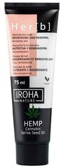 Naktinė veido kaukė su kanapių sėklų aliejumi Iroha Cannabis Seed Oil 75 ml kaina ir informacija | Veido kaukės, paakių kaukės | pigu.lt