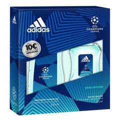 Rinkinys Adidas Dare Edition vyrams: EDT 50 ml + plaukų ir kūno šampūnas 250 ml kaina ir informacija | Kvepalai vyrams | pigu.lt