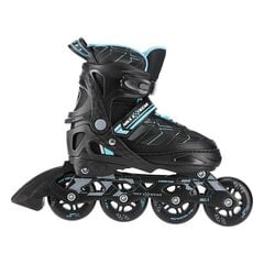 Роликовые коньки NILS Extreme Inline NA11002, черный, размер 39-42 цена и информация | Роликовые коньки | pigu.lt