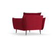 Fotelis Milo Casa Elio, raudonas/juodas kaina ir informacija | Svetainės foteliai | pigu.lt