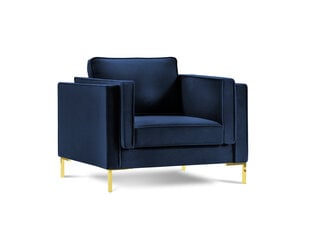 Fotelis Milo Casa Giuseppe, mėlynas kaina ir informacija | Svetainės foteliai | pigu.lt