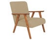 Fotelis Harper Maison Terry, šviesiai rudas kaina ir informacija | Svetainės foteliai | pigu.lt
