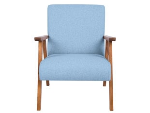Кресло Harper Maison Terry, светло-синее цена и информация | Кресла в гостиную | pigu.lt