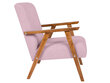 Fotelis Harper Maison Terry, rožinis kaina ir informacija | Svetainės foteliai | pigu.lt