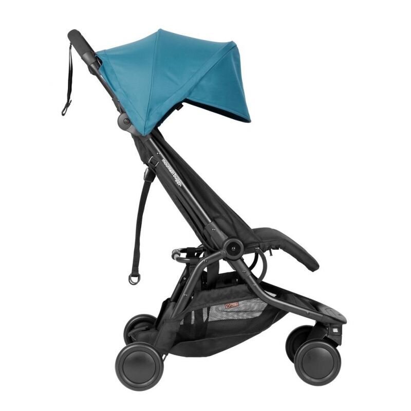 Vežimėlis skėtukas Mountain Buggy Nano ™ (2020 +), black + blue цена и информация | Vežimėliai | pigu.lt