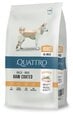 QUATTRO полноценный сухой корм для взрослых собак всех пород с большим количеством птицы 12 кг