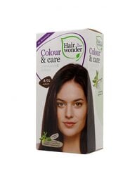 Стойкая краска для волос Hairwonder Colour Care без аммиака, цвет Auburn 4.56 цена и информация | Краска для волос | pigu.lt