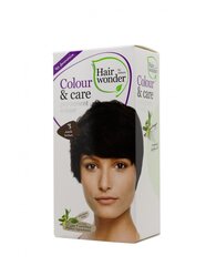 Стойкая краска для волос Hairwonder Colour & Care без аммиака, цвет Dark brown 3 цена и информация | Краска для волос | pigu.lt