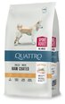 QUATTRO полноценный сухой корм для активных взрослых собак всех пород с большим количеством птицы 12 кг