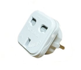 Adapteris UK/EUR F71 kaina ir informacija | Elektros jungikliai, rozetės | pigu.lt