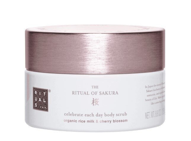 Kūno šveitiklis Rituals The Ritual Of Sakura, 250 g kaina ir informacija | Kūno šveitikliai | pigu.lt