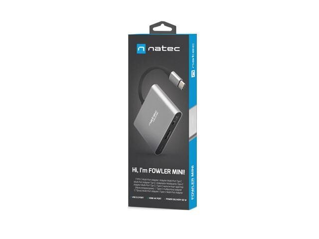 Natec NMP-1607 kaina ir informacija | Adapteriai, USB šakotuvai | pigu.lt