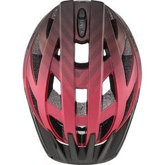 Велосипедный шлем Uvex I-vo CC, черный/красный цена и информация | Шлемы | pigu.lt