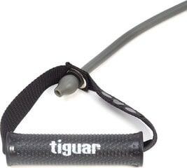 Эластичная резинка TIGUAR® Maxi Tube, серая цена и информация | Фитнес-резинки, гимнастические кольца | pigu.lt