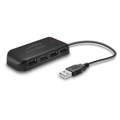 Speedlink USB хаб Snappy Evo USB 2.0 7-port (SL-140005-BK) цена и информация | Адаптеры, USB-разветвители | pigu.lt