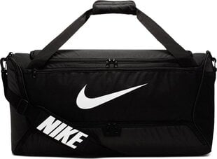 Nike sportinis krepšys BRASILIA M DUFF - 9.0 (60L), juodas kaina ir informacija | Nike Apranga, avalynė, aksesuarai | pigu.lt