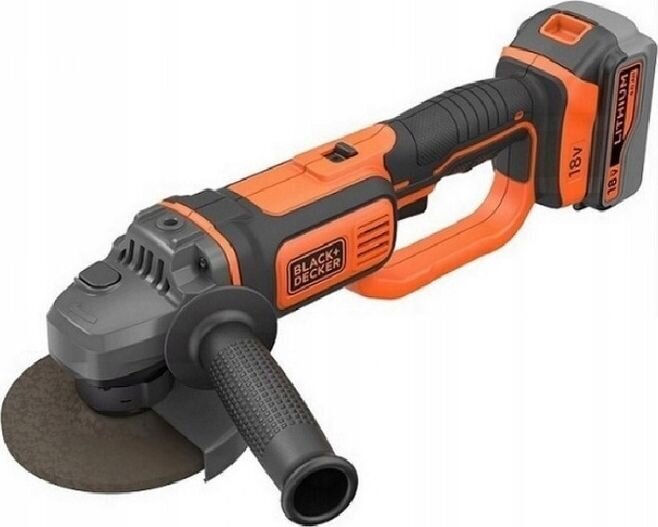 Kampinis šlifuoklis Black&Decker BCG720M1-QW цена и информация | Šlifuokliai | pigu.lt