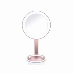 Зеркало с увеличительным стеклом Babyliss 9450E, розовое цена и информация | Зеркала | pigu.lt