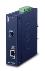 PLANET IXT-705AT network media converter 20000 Mbit/s Blue цена и информация | Коммутаторы (Switch) | pigu.lt