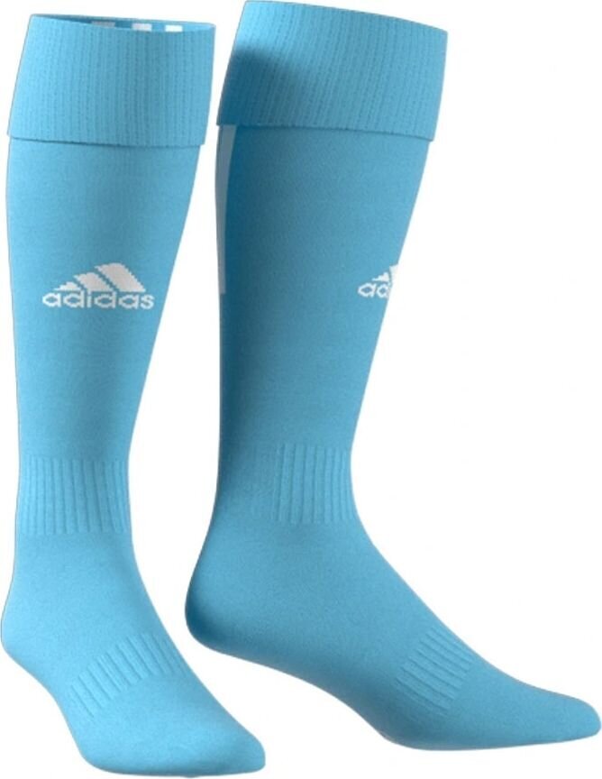 Futbolo kojinės Adidas Santos Sock CV8106, mėlynos kaina ir informacija | Futbolo apranga ir kitos prekės | pigu.lt