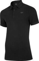 Marškinėliai vyrams 4F, H4Z20-TSM008, juodi kaina ir informacija | Vyriški marškiniai | pigu.lt