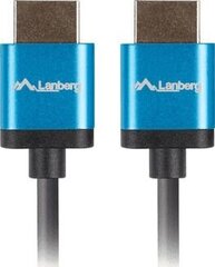 Lanberg CA-HDMI-22CU-0018-BK kaina ir informacija | Kabeliai ir laidai | pigu.lt