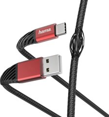 Hama 001872180000, USB-A - USB-C, 1.5 м цена и информация | Кабели для телефонов | pigu.lt