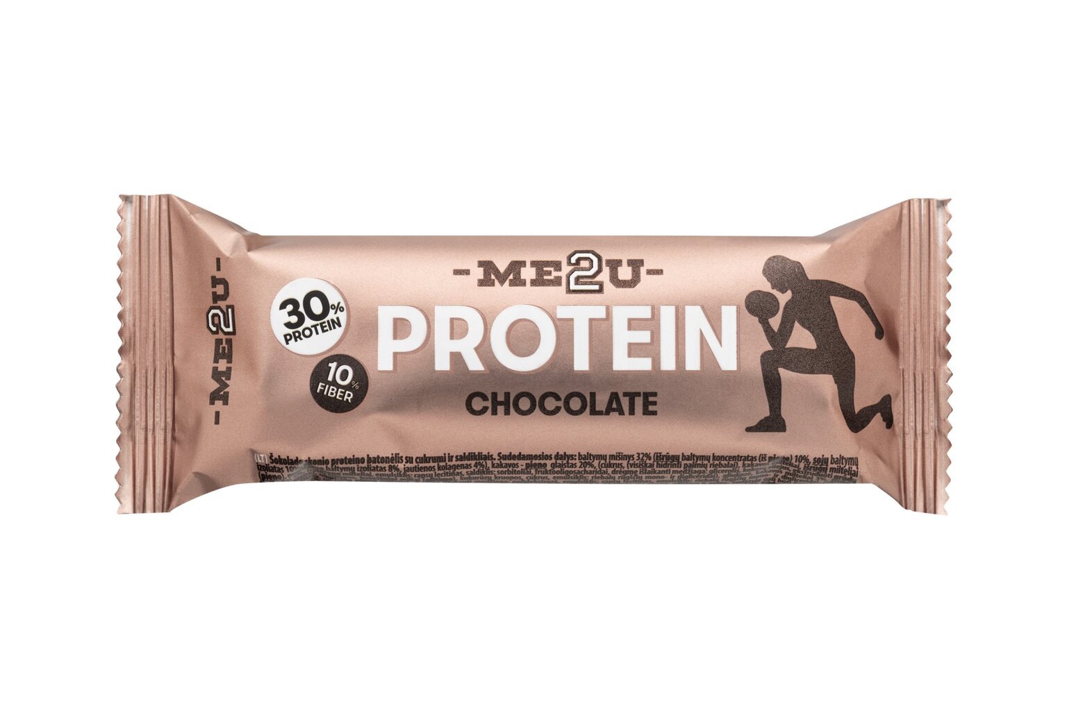 Proteininis batonėlis Me2U š, 24 x 60 g, šokolado skonio kaina ir informacija | Batonėliai | pigu.lt