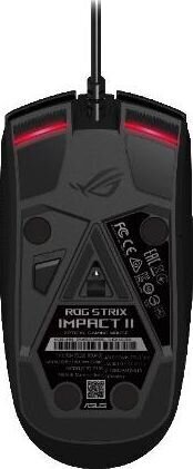 Asus ROG Strix Impact II, juoda kaina ir informacija | Pelės | pigu.lt