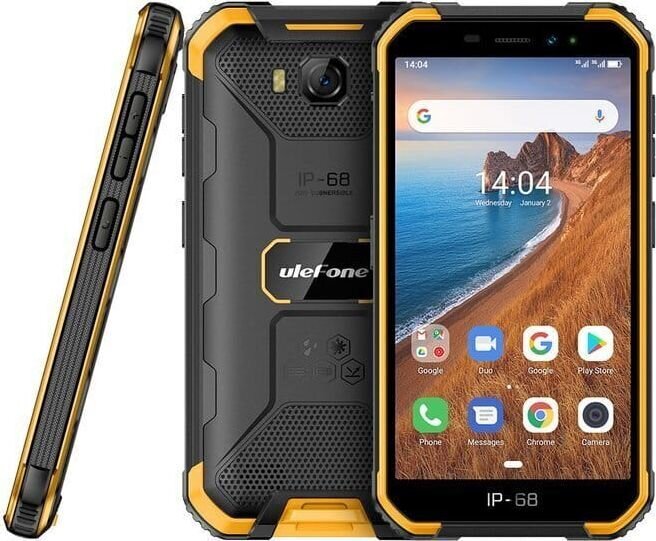 Ulefone Armor X6 2/16GB Dual SIM Black/Yellow цена и информация | Mobilieji telefonai | pigu.lt